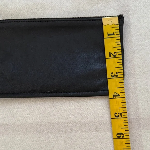 COACH Vintage Black Leather Skinny Case - Picture 8 of 8